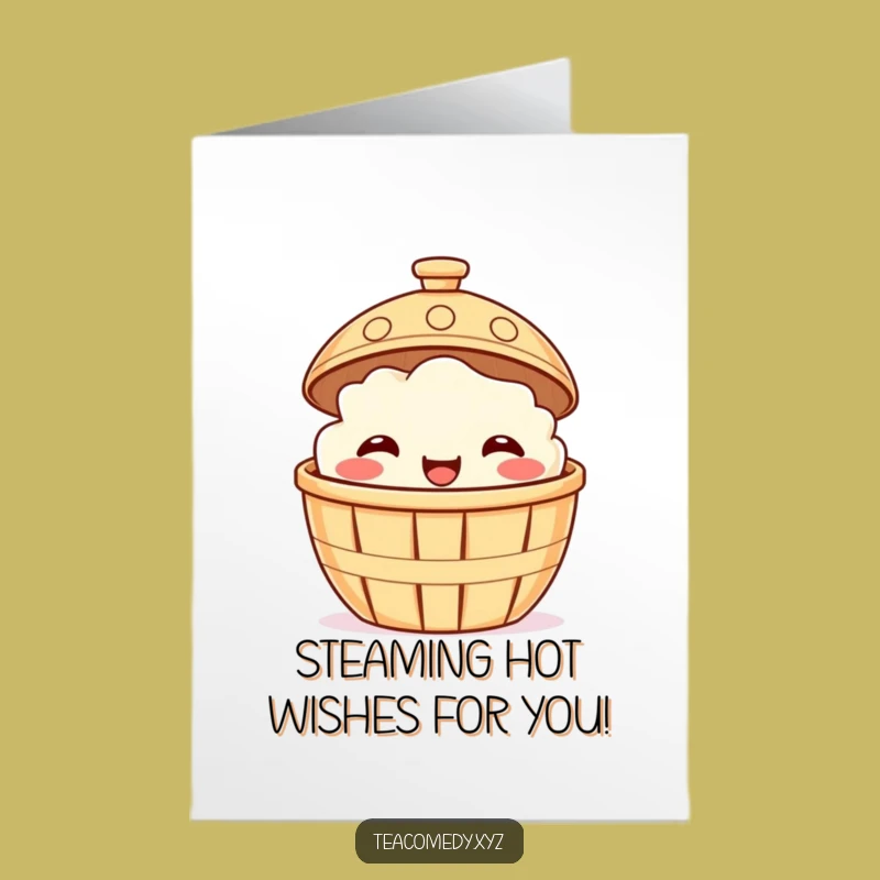 Free Printable Birthday Dim Sum Card - Peeking Basket Funny Downloadable Gift