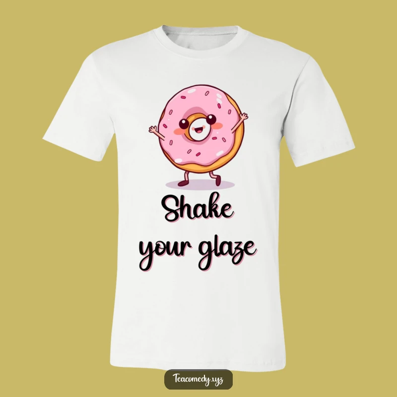 Funny Donut Salsa Dancer T-Shirt: Wear Your Moves, A Hilarious Gift for Foodies