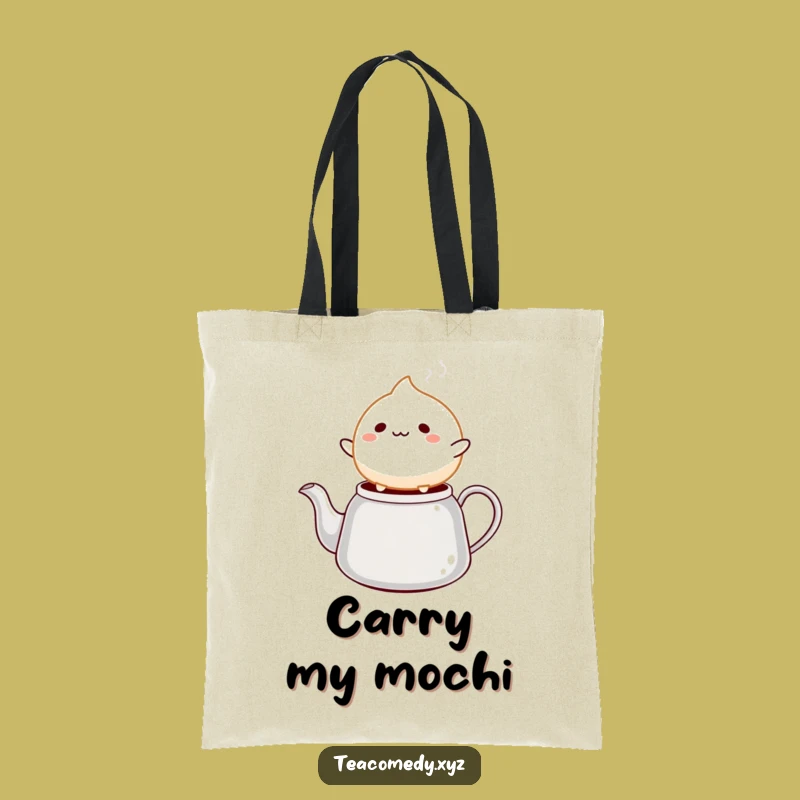 Funny Mochi Bounce Tote Bag: Carry Your Joyful Style