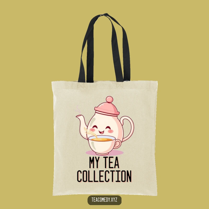Funny Teapot Pour Tote Bag: Hilarious Tea Accessory & Gift